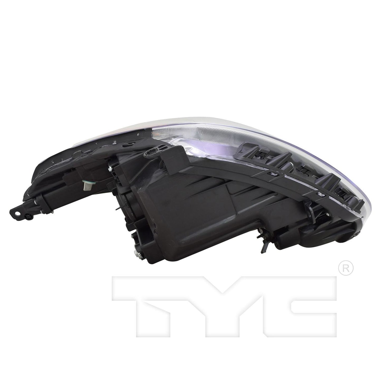 Bottom View of Right Headlight Assembly TYC 20-9717-00