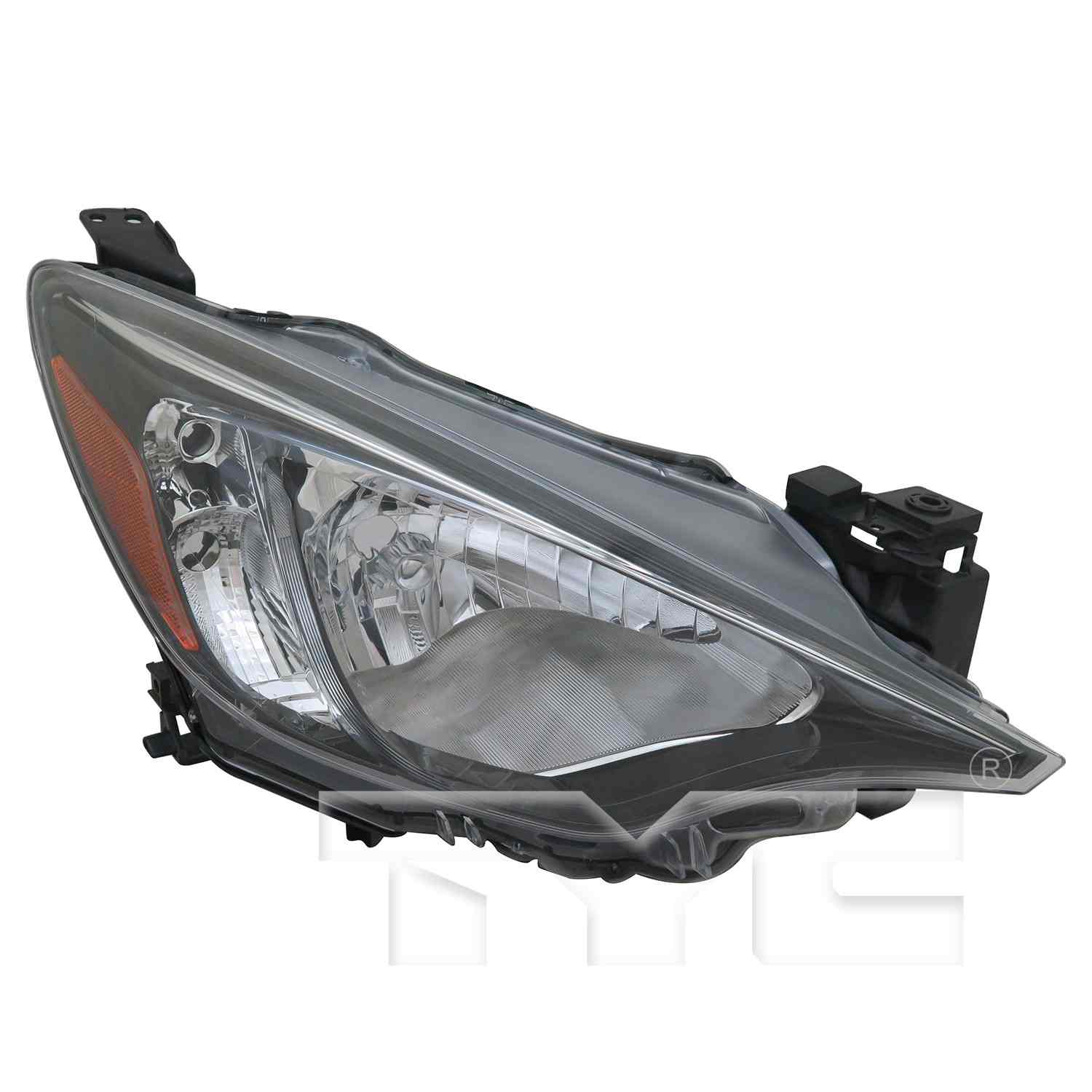 Front View of Right Headlight Assembly TYC 20-9743-01-9