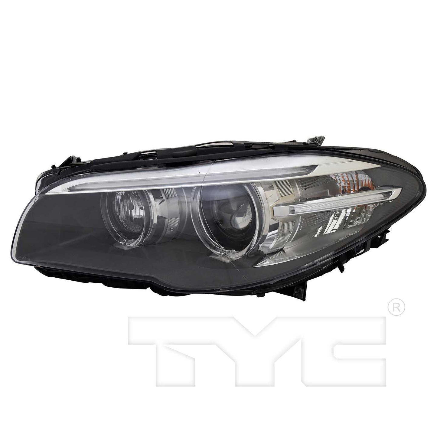 Front View of Left Headlight Assembly TYC 20-9768-01