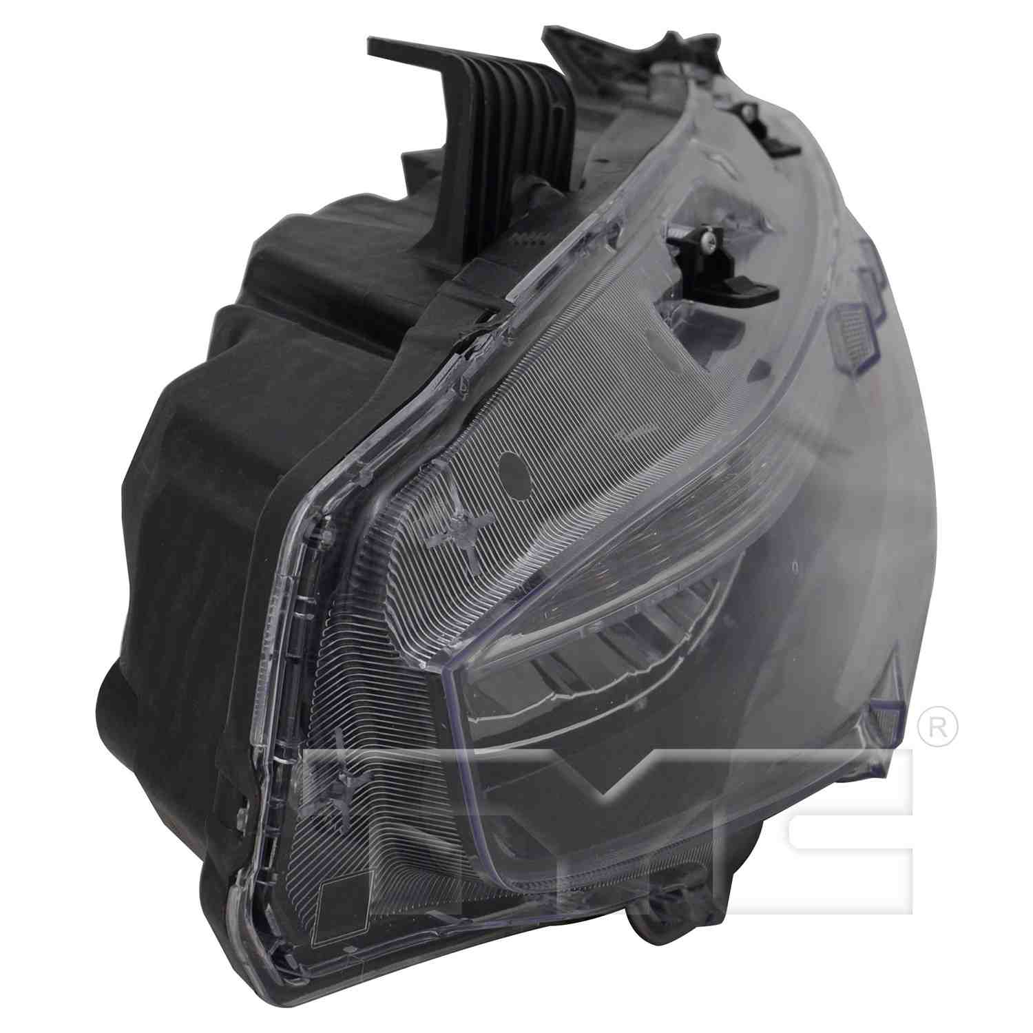 Angle View of Headlight Assembly TYC 20-9782-00-9