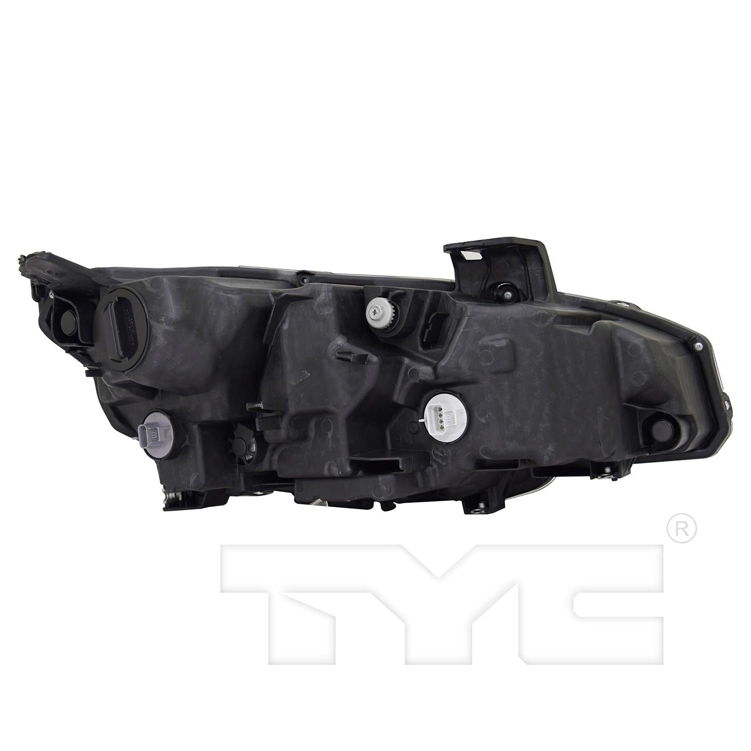 Back View of Headlight Assembly TYC 20-9782-00-9