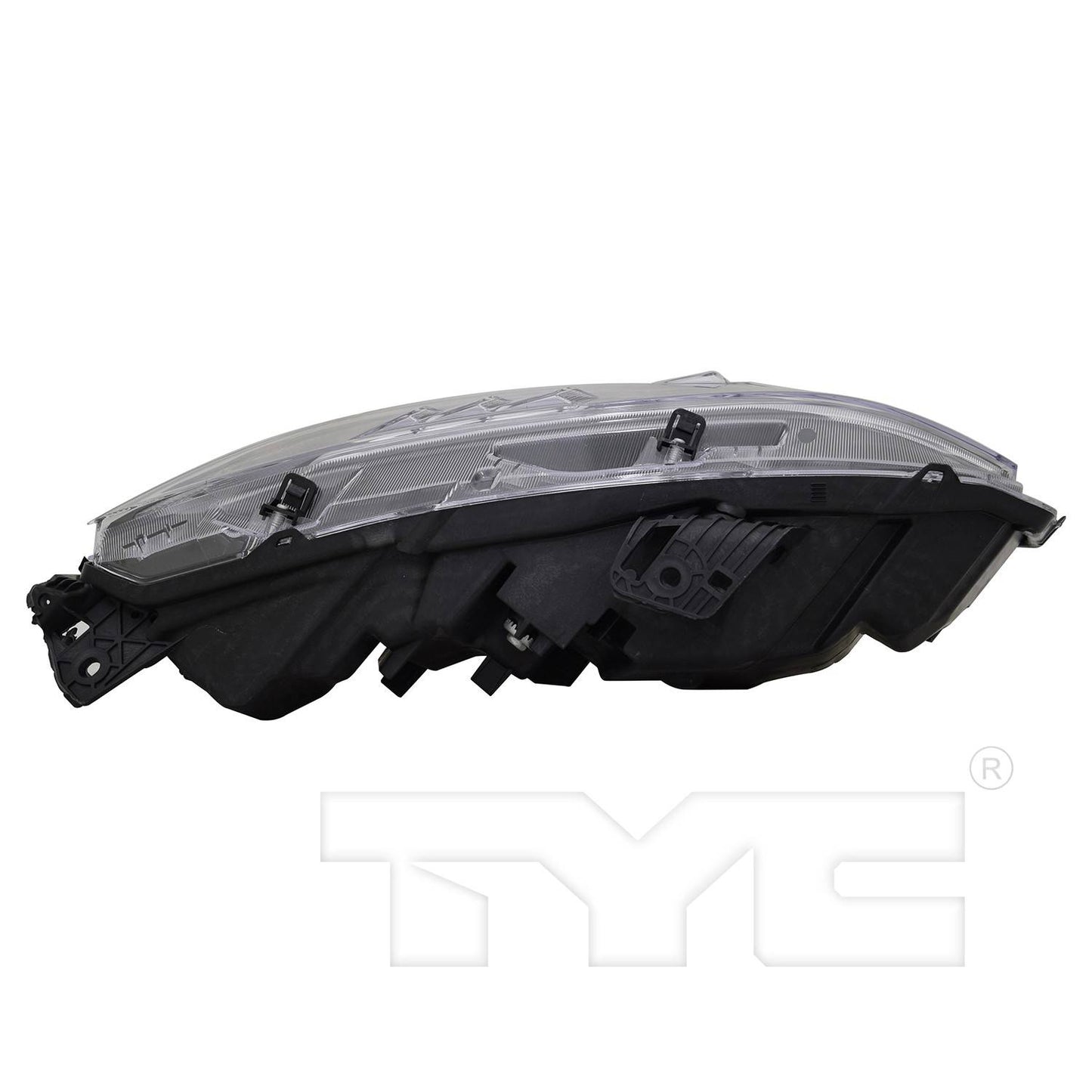 Top View of Headlight Assembly TYC 20-9782-00-9