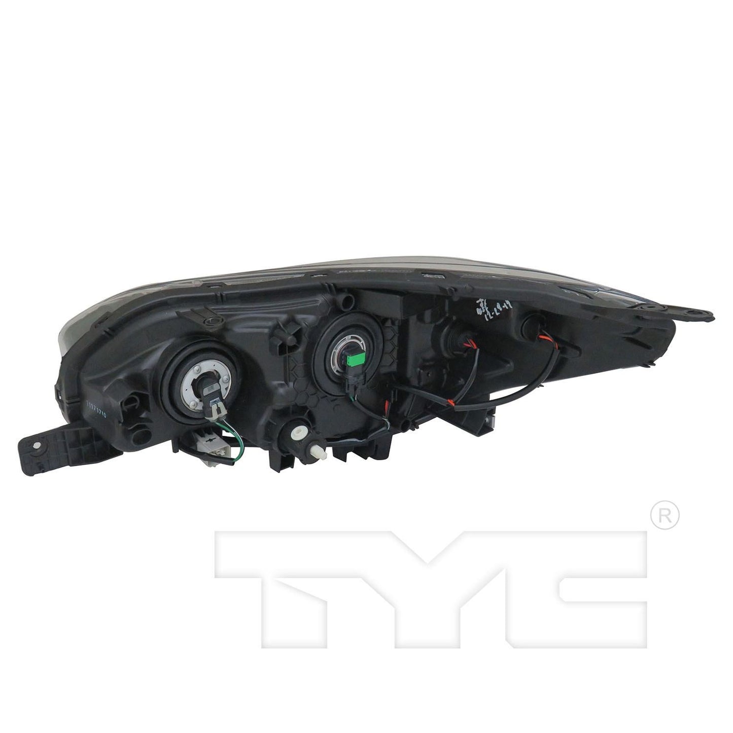 Back View of Right Headlight Assembly TYC 20-9931-00-9