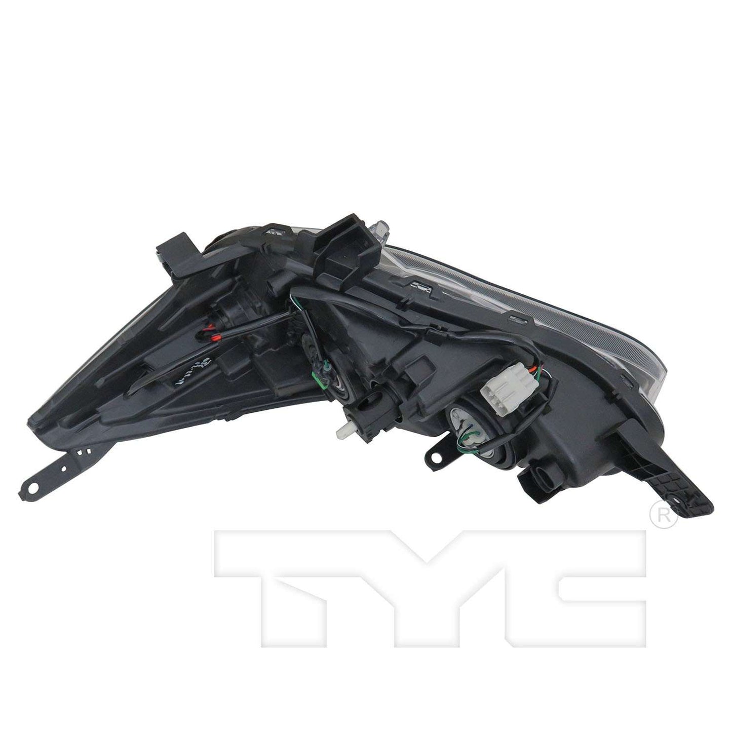 Bottom View of Right Headlight Assembly TYC 20-9931-00-9