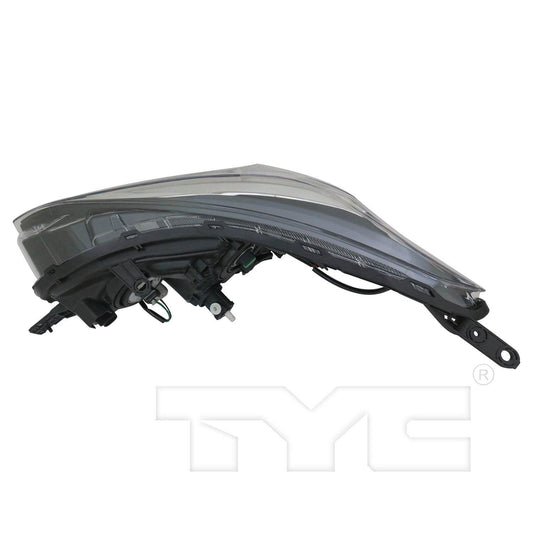 Top View of Right Headlight Assembly TYC 20-9931-00-9