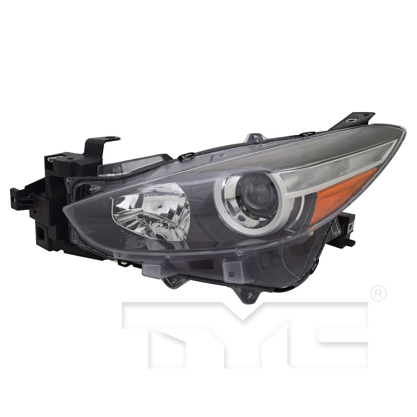 Front View of Headlight Assembly TYC 20-9944-91-9