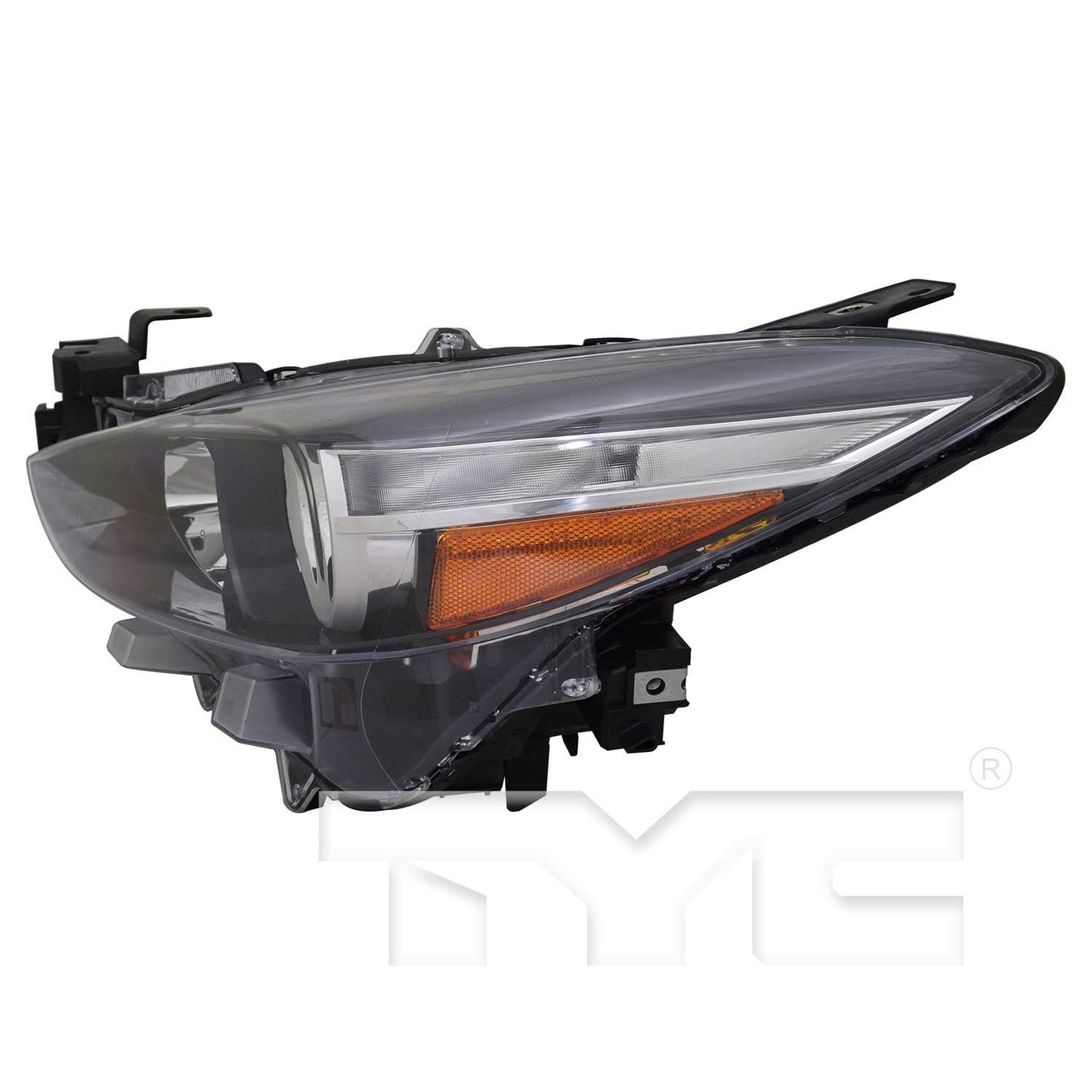 Side View of Headlight Assembly TYC 20-9944-91-9