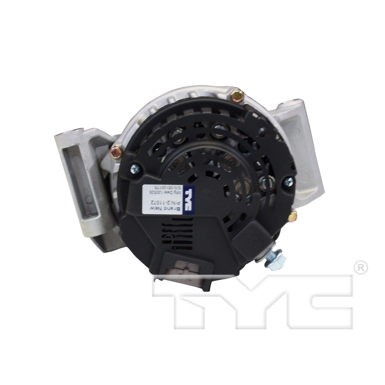 Angle View of Alternator TYC 2-11072