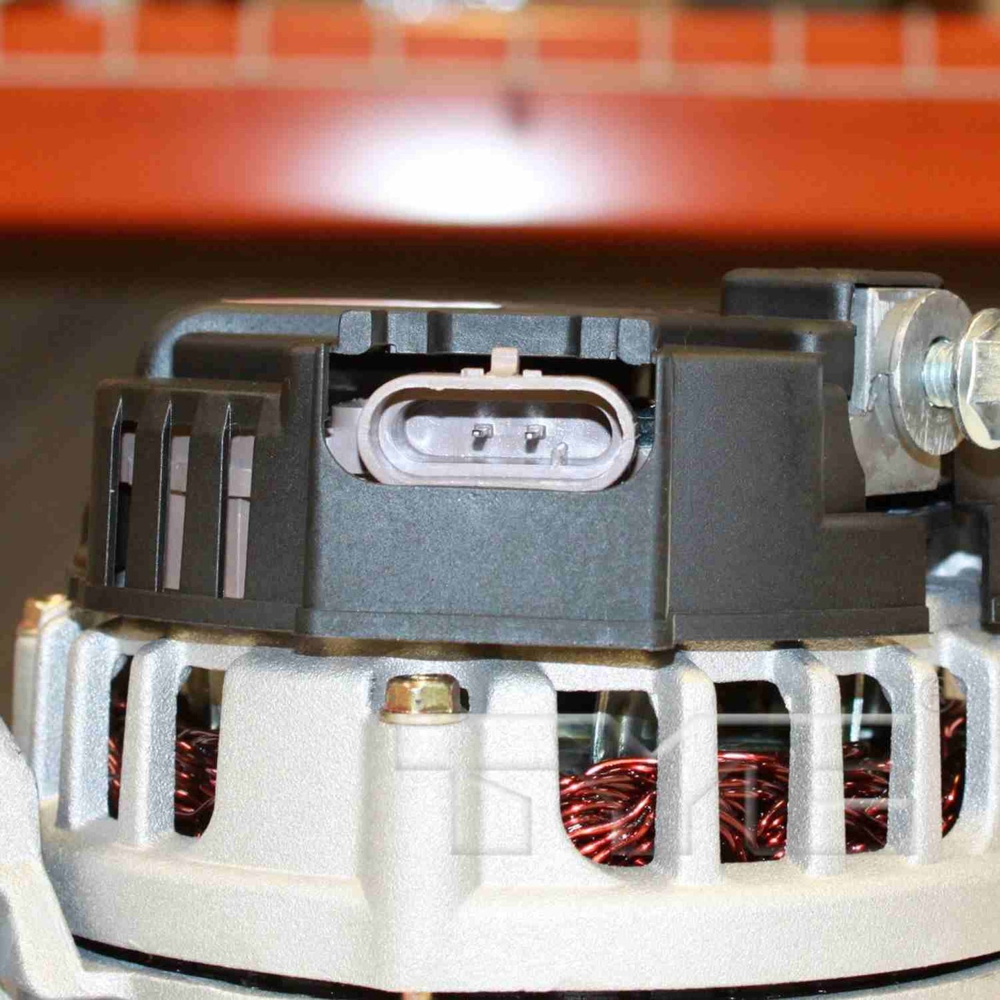 Connector View of Alternator TYC 2-11072