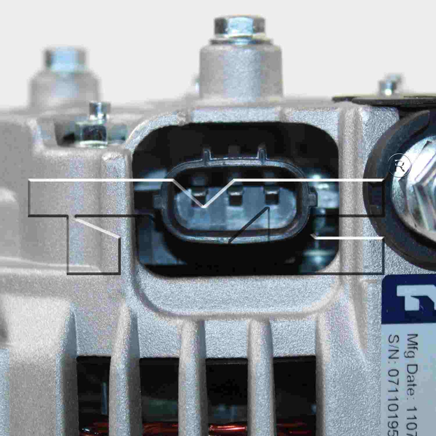 Top View of Alternator TYC 2-11165