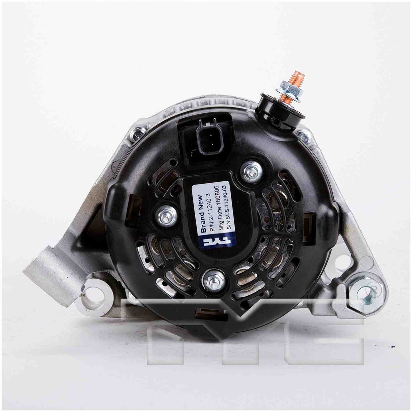 Angle View of Alternator TYC 2-11240-3