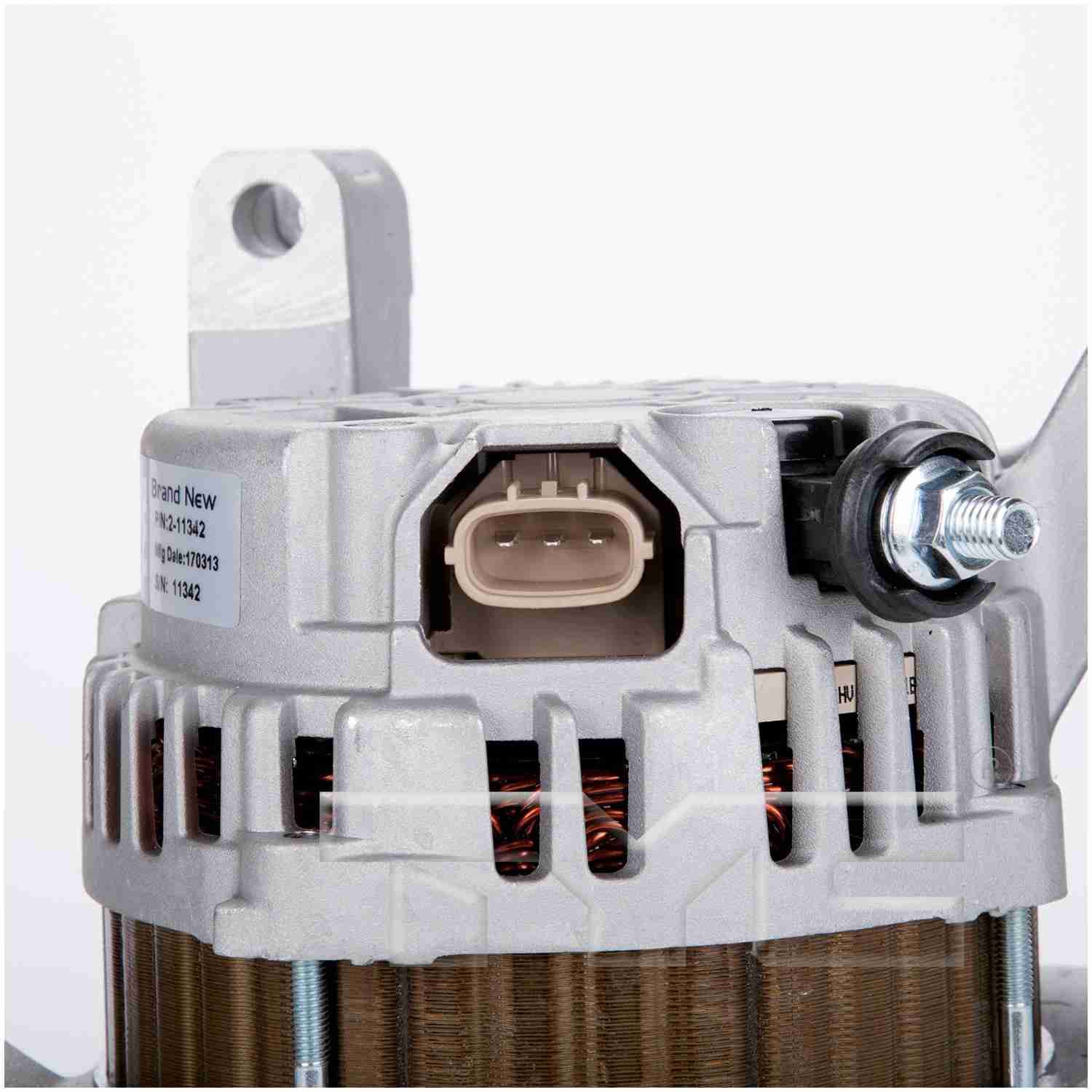 Top View of Alternator TYC 2-11342