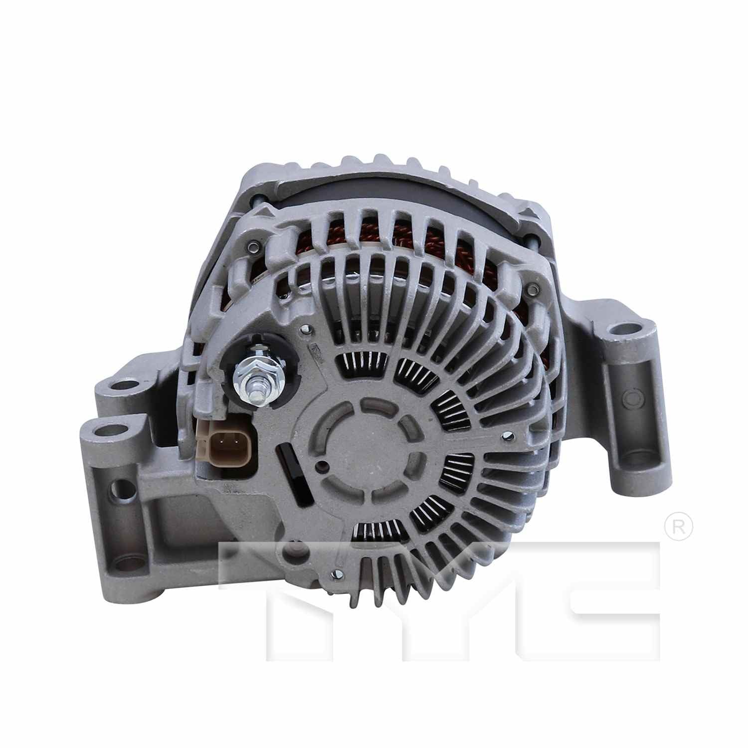 Angle View of Alternator TYC 2-11554