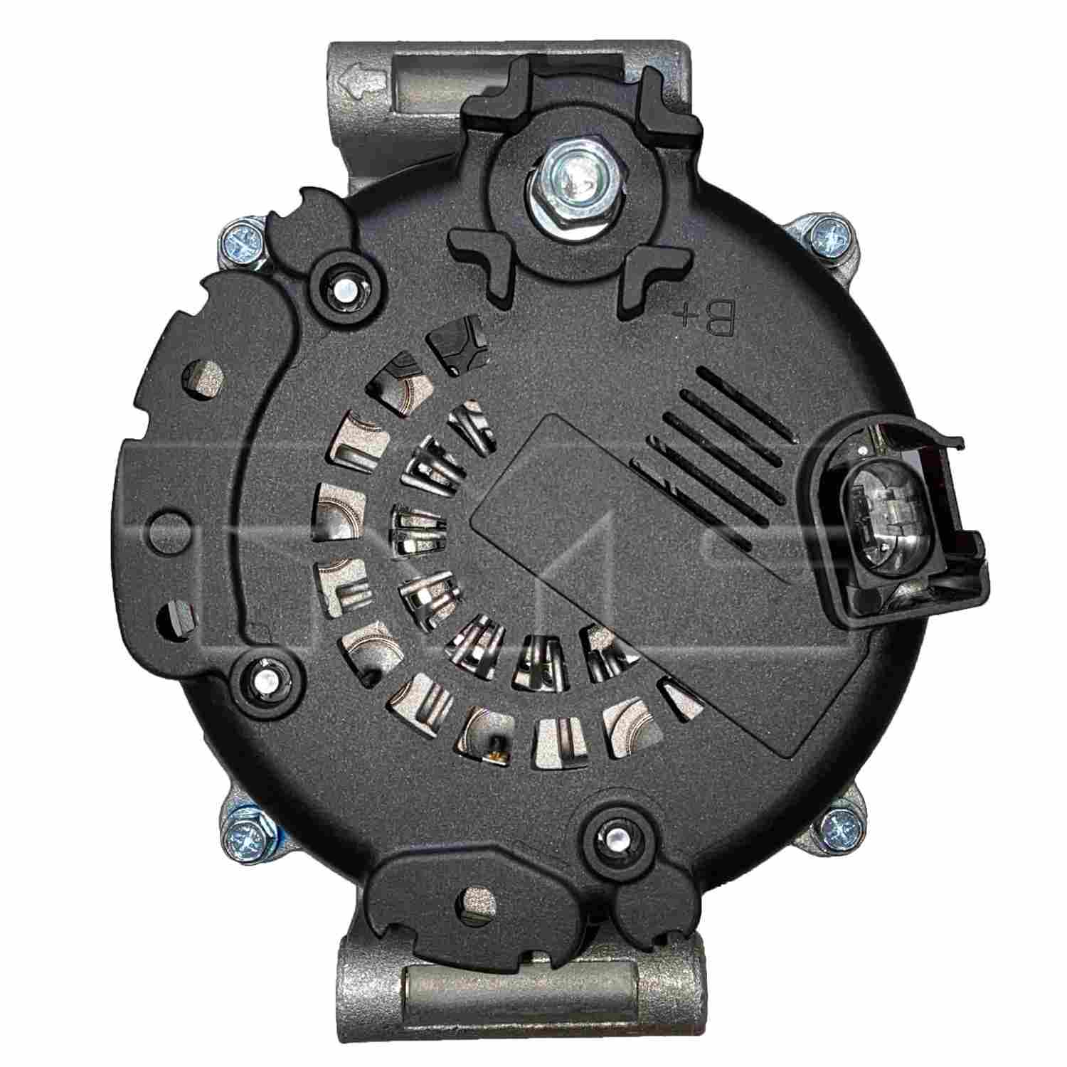 Angle View of Alternator TYC 2-11706