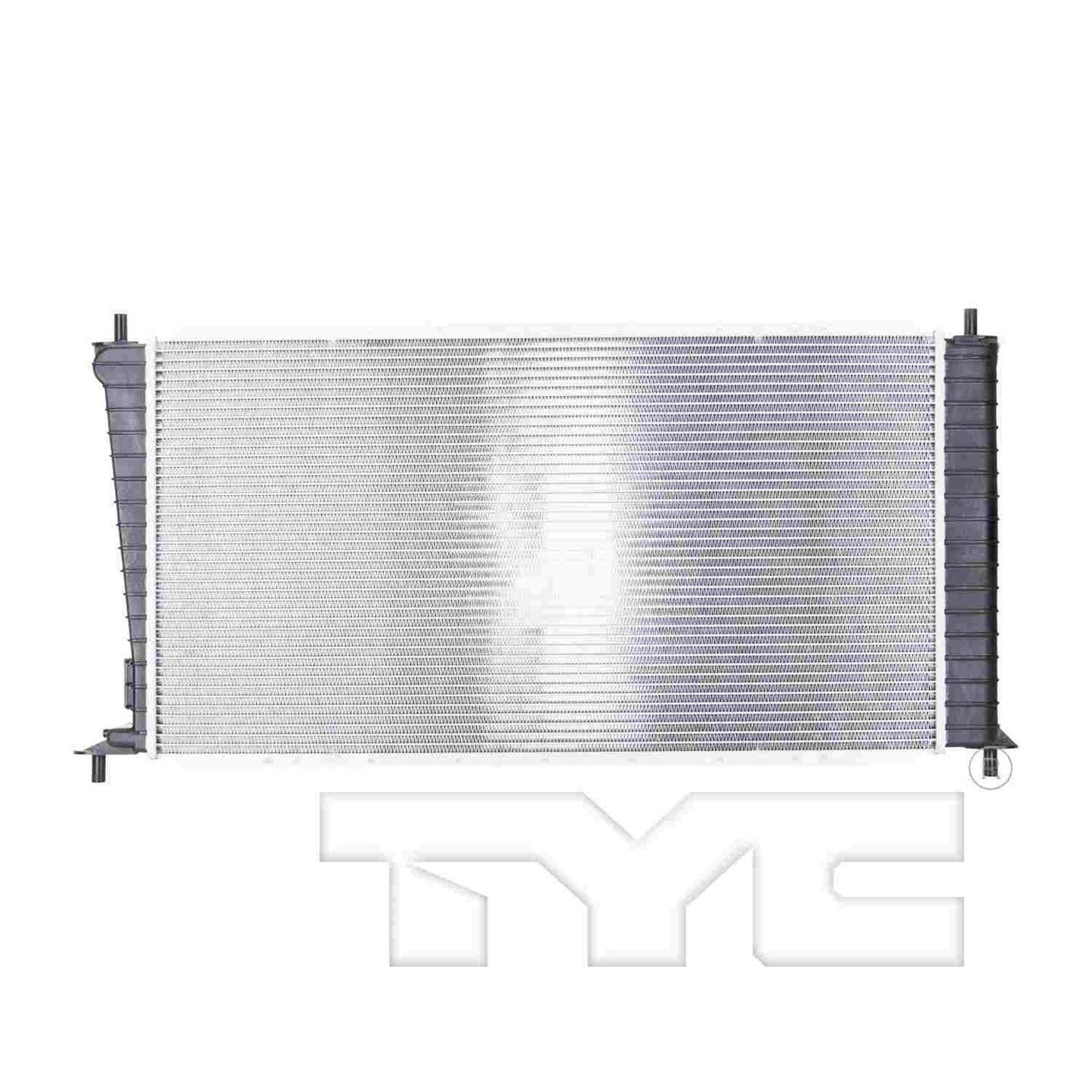 Front View of Front Radiator TYC 2136