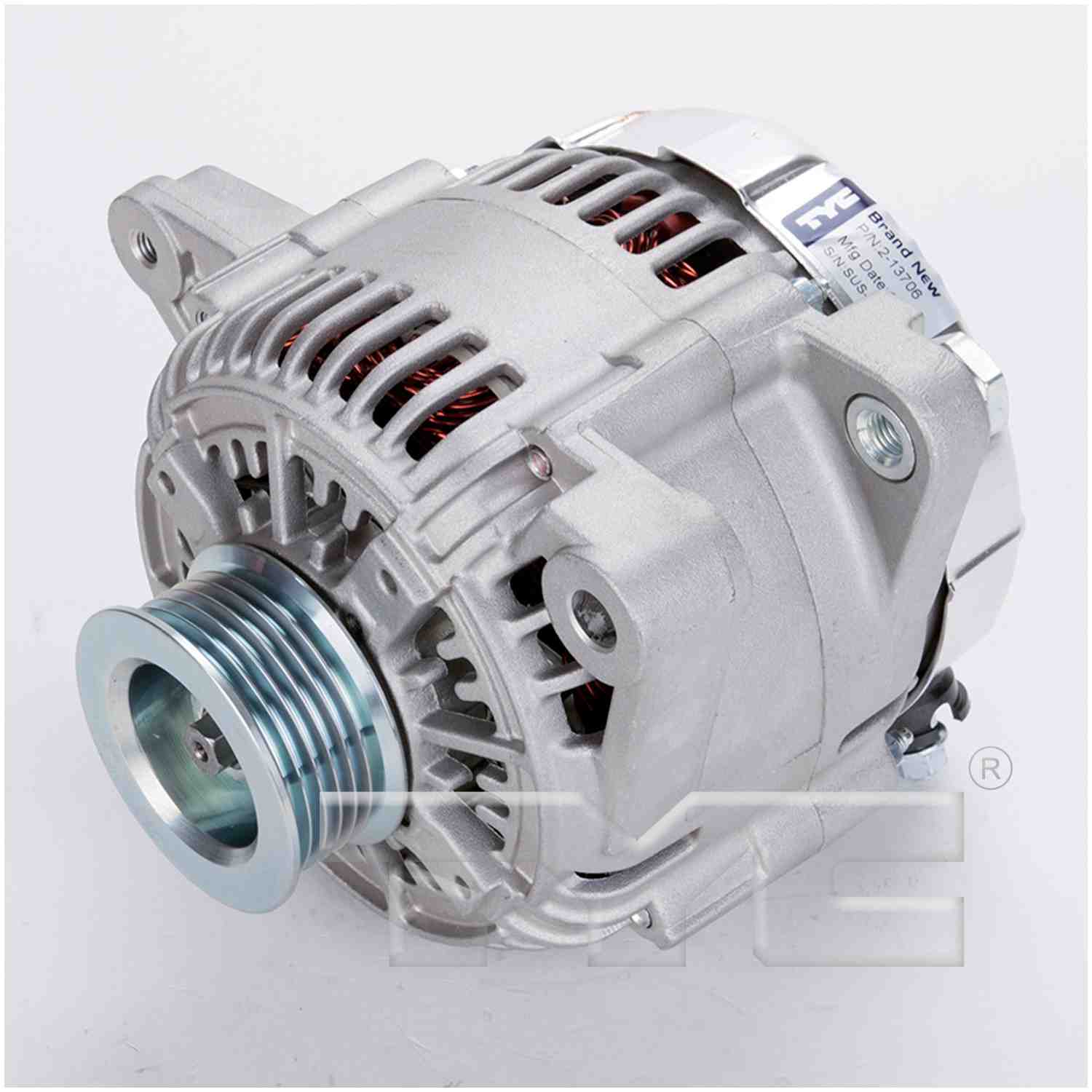 Back View of Alternator TYC 2-13706