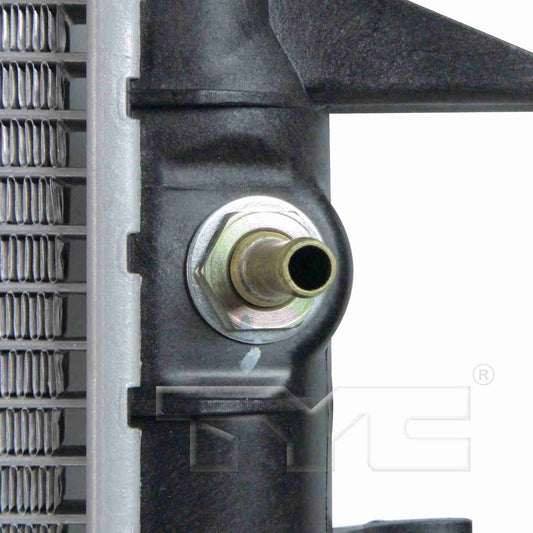 Top View of Radiator TYC 2190