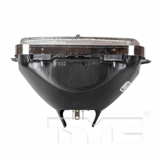 Top View of Left Headlight Assembly TYC 22-1001