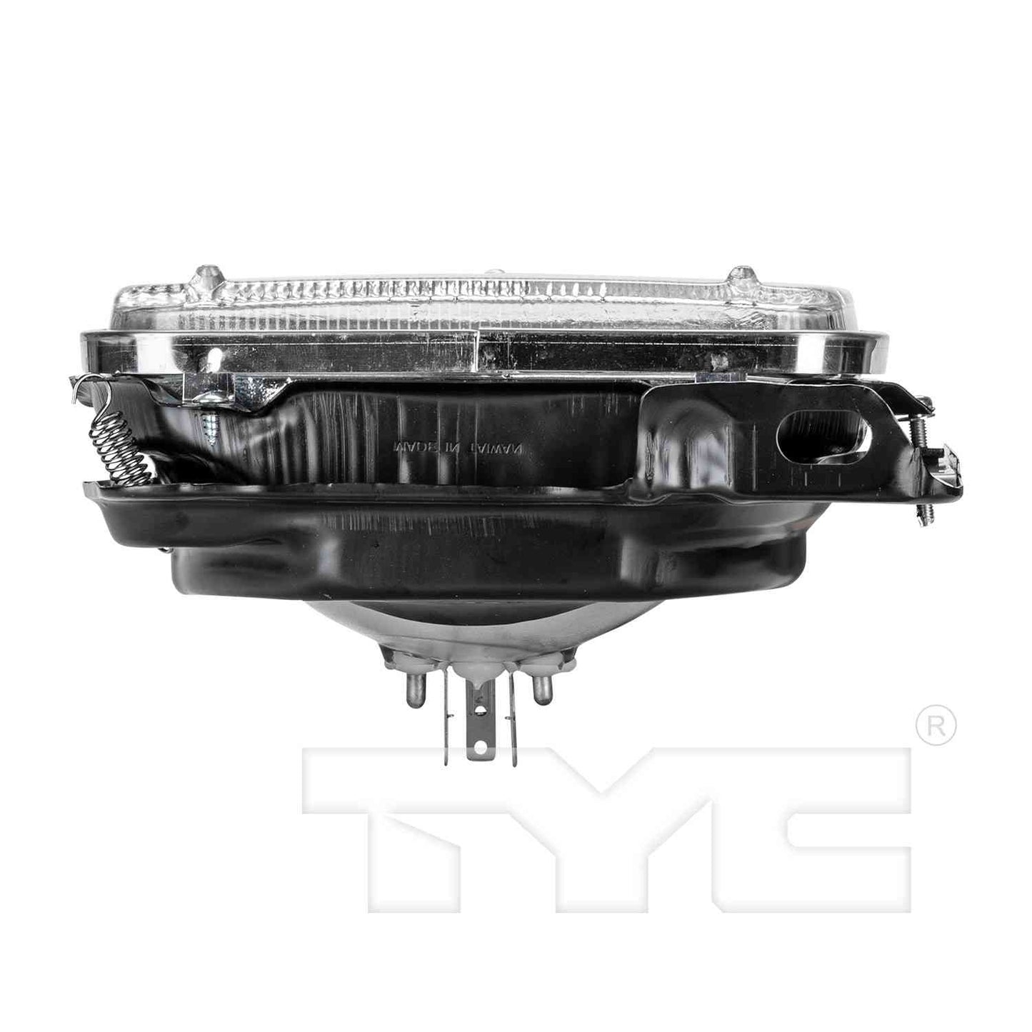 Bottom View of Headlight Assembly TYC 22-1010