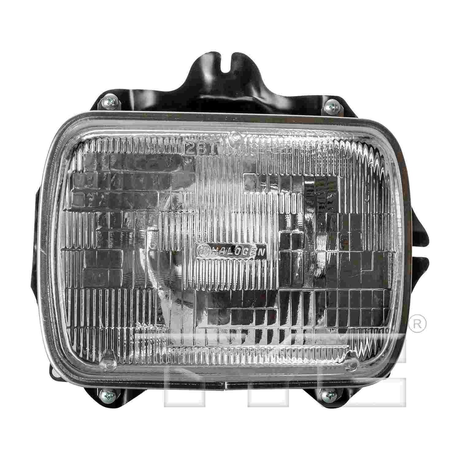 Front View of Headlight Assembly TYC 22-1013