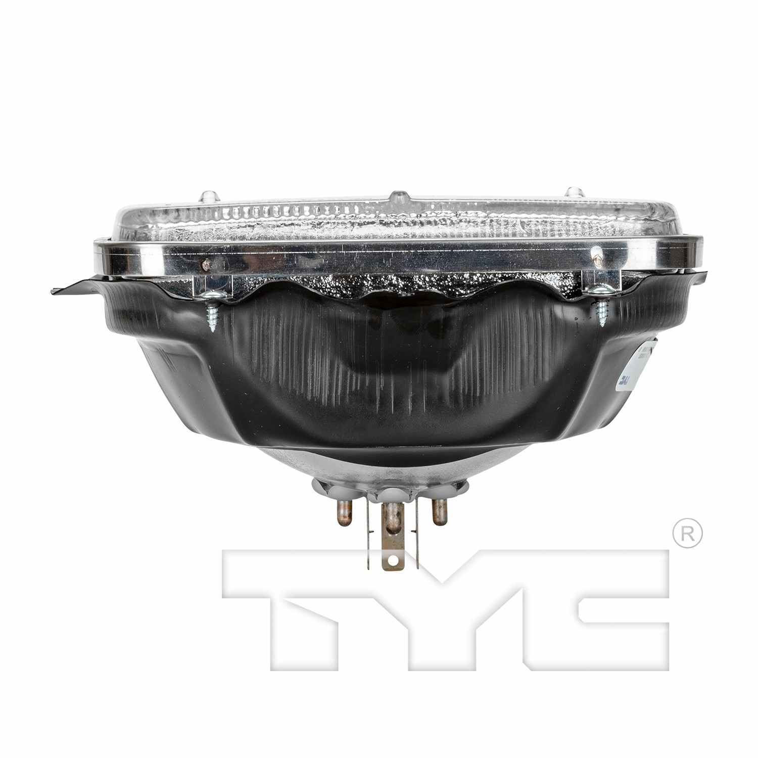 Top View of Headlight Assembly TYC 22-1013