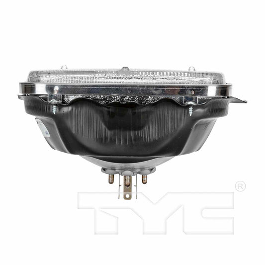 Top View of Left Headlight Assembly TYC 22-1014