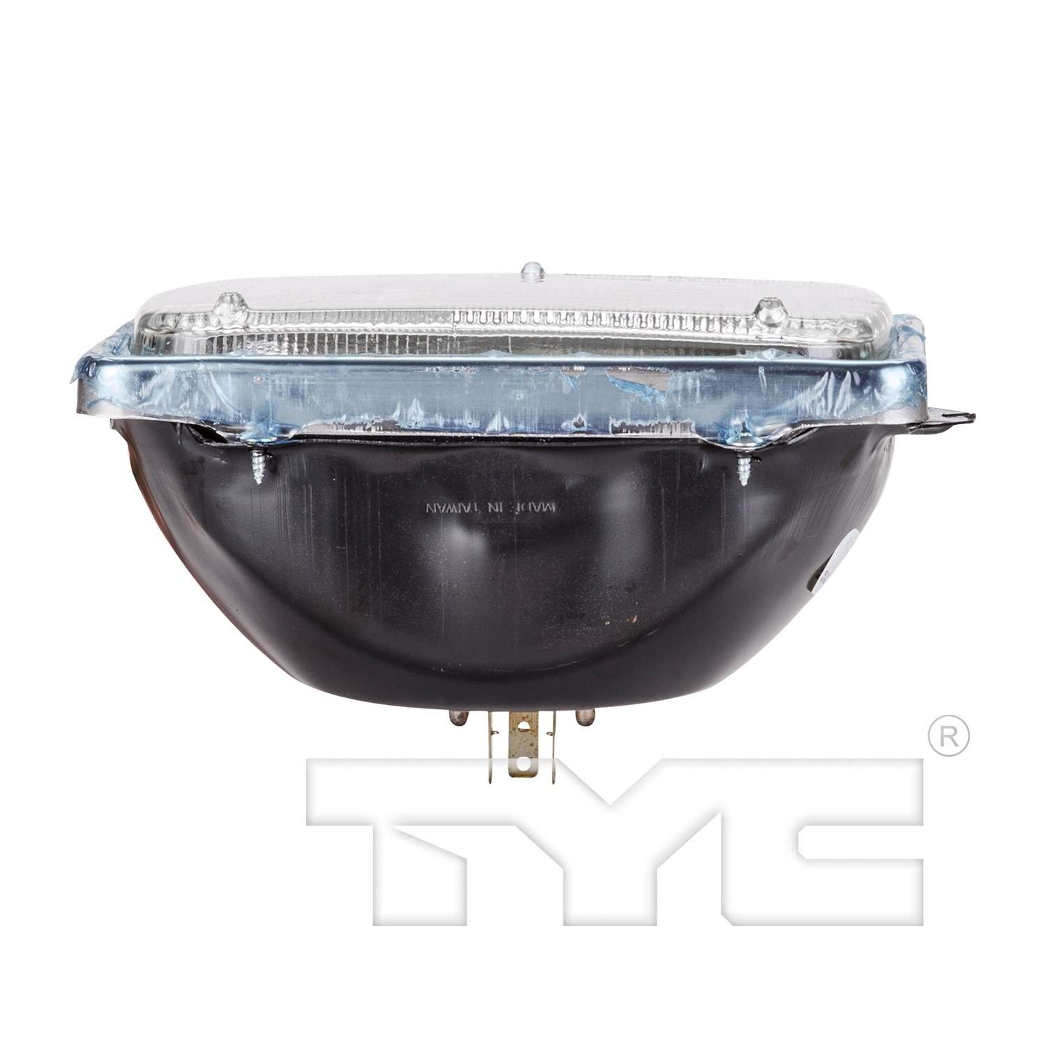 Bottom View of Headlight Assembly TYC 22-1039