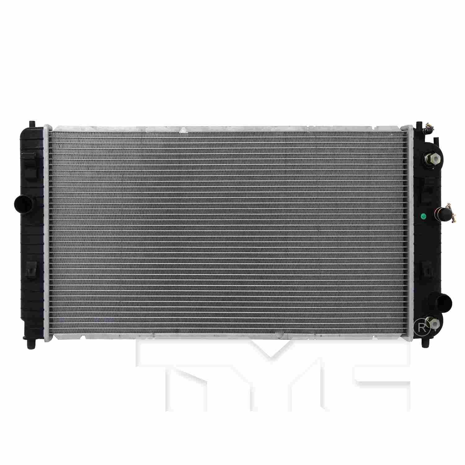 Front View of Radiator TYC 2264