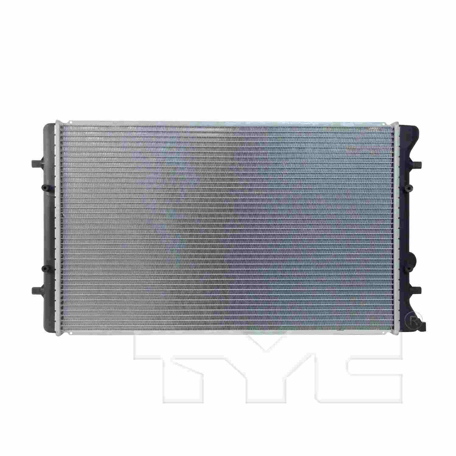 Back View of Radiator TYC 2265