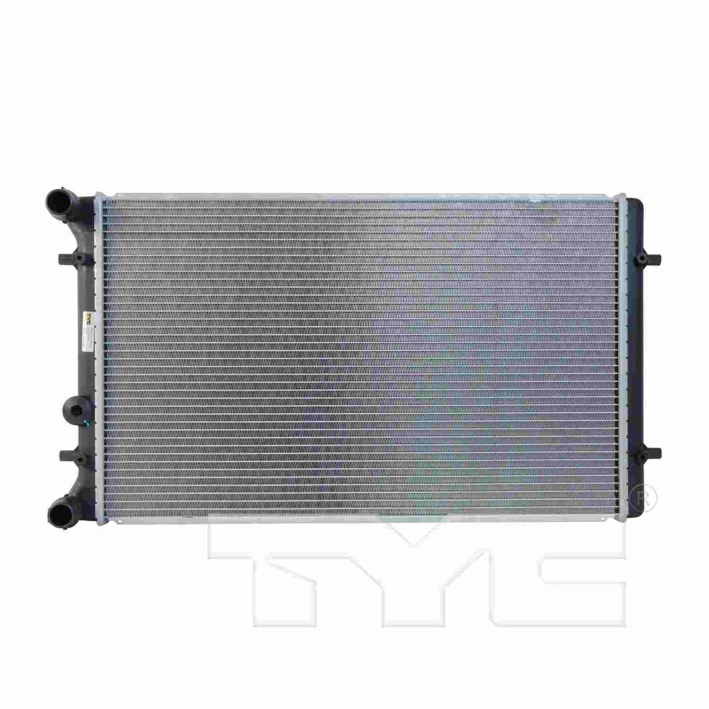 Front View of Radiator TYC 2265