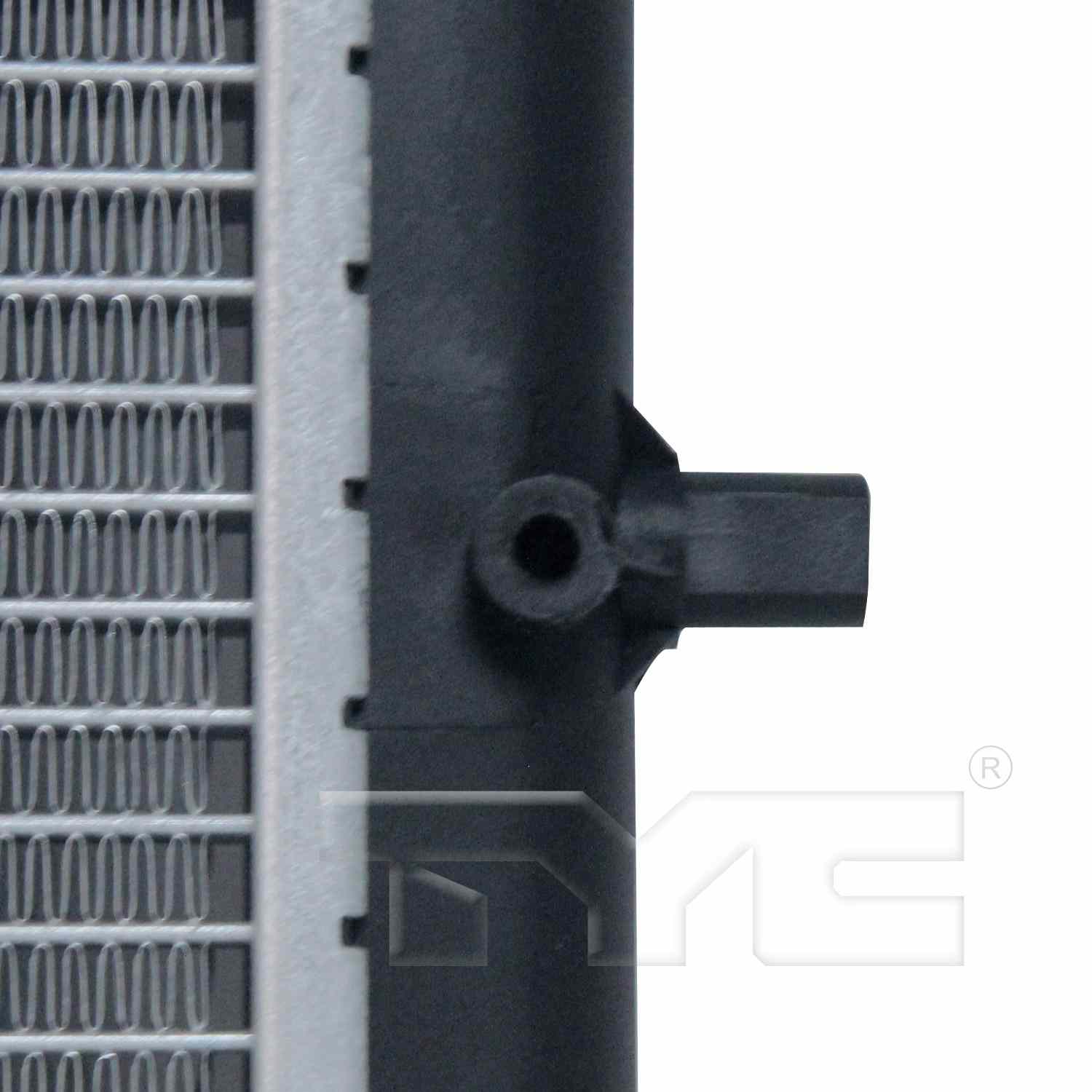 Top View of Radiator TYC 2265