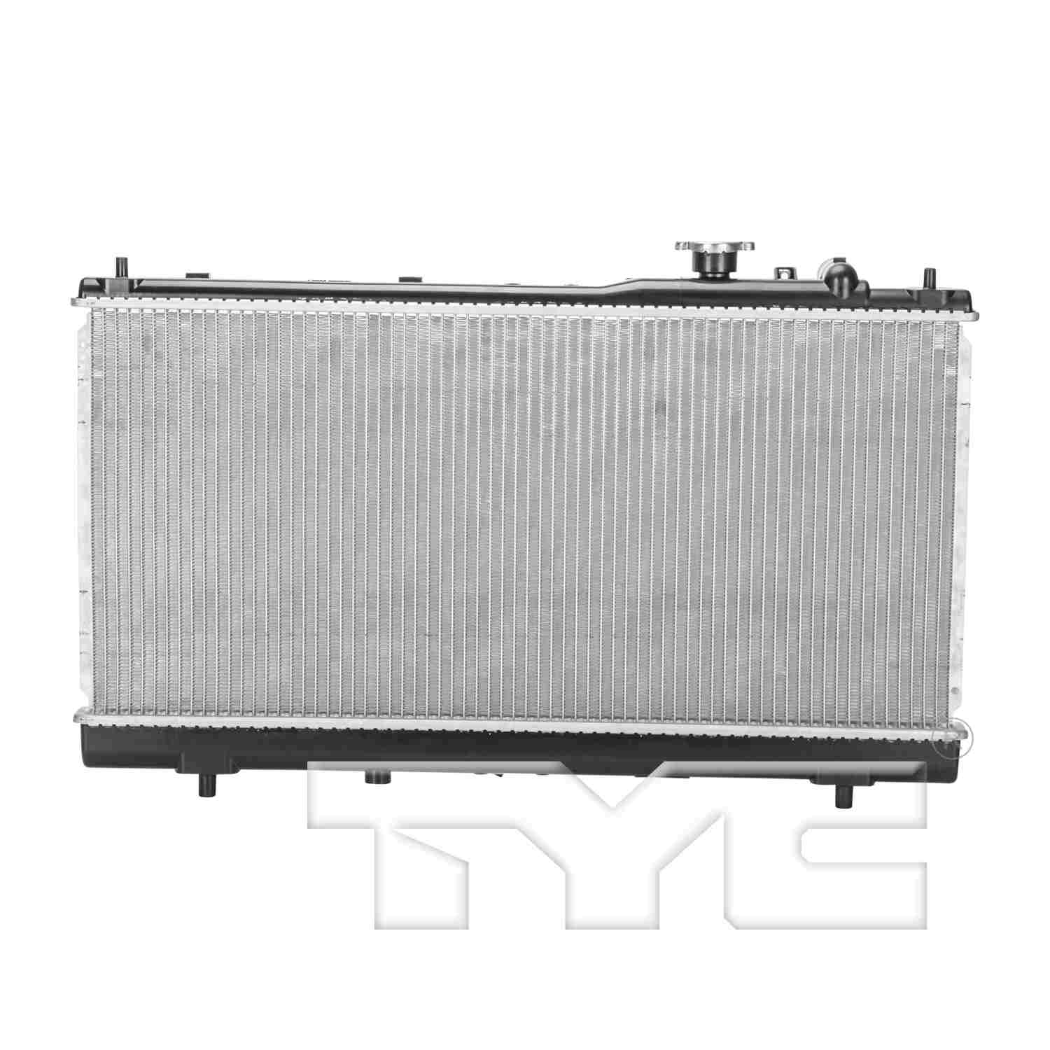 Back View of Radiator TYC 2303