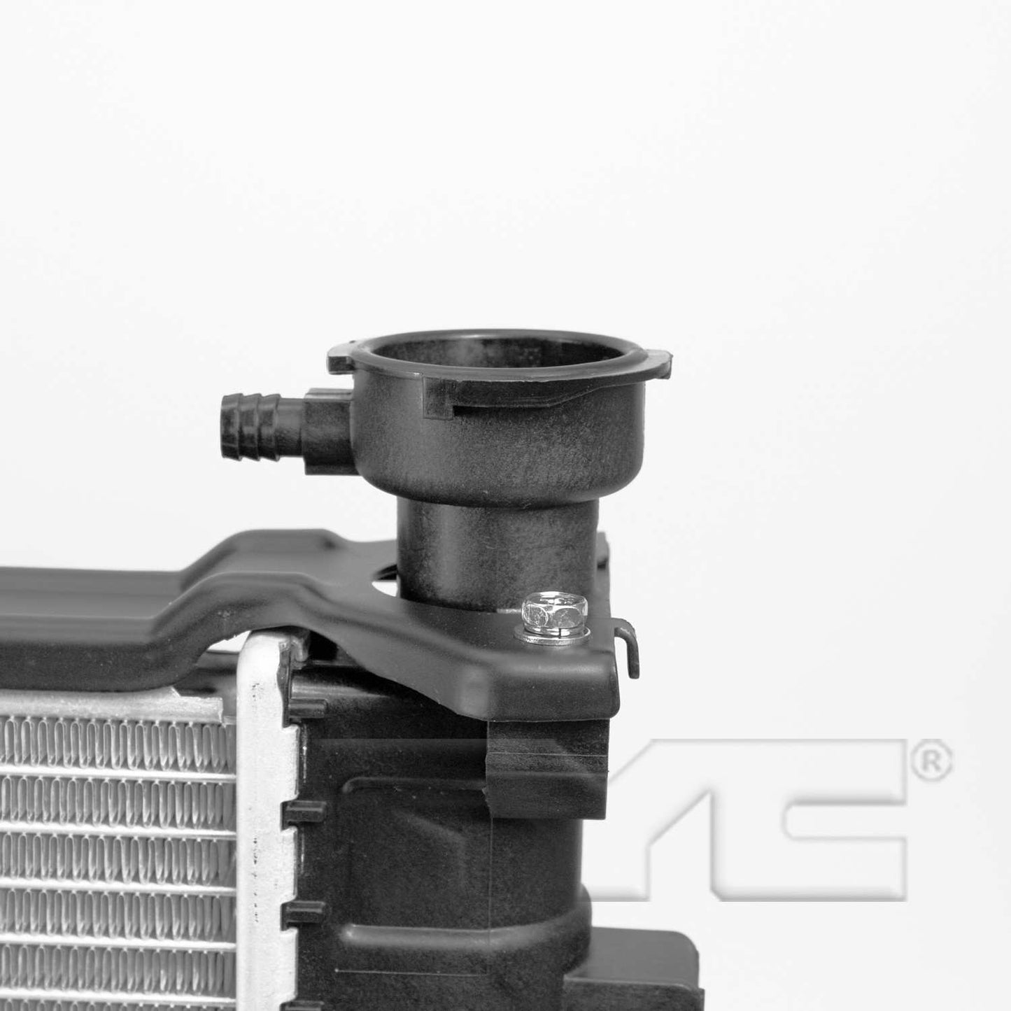 Side View of Radiator TYC 2311