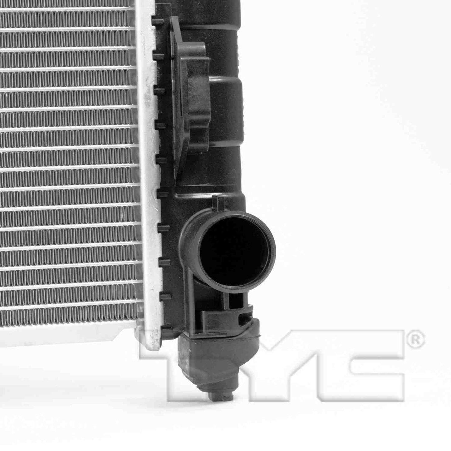 Top View of Radiator TYC 2311