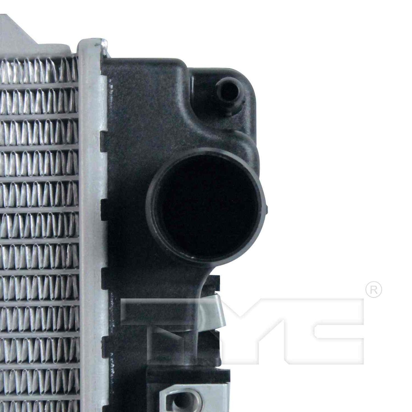 Connector View of Radiator TYC 2342