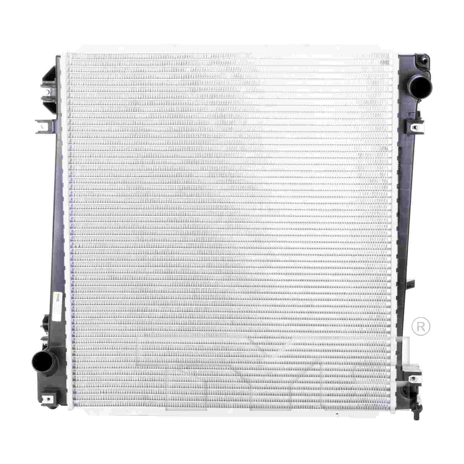 Front View of Radiator TYC 2342