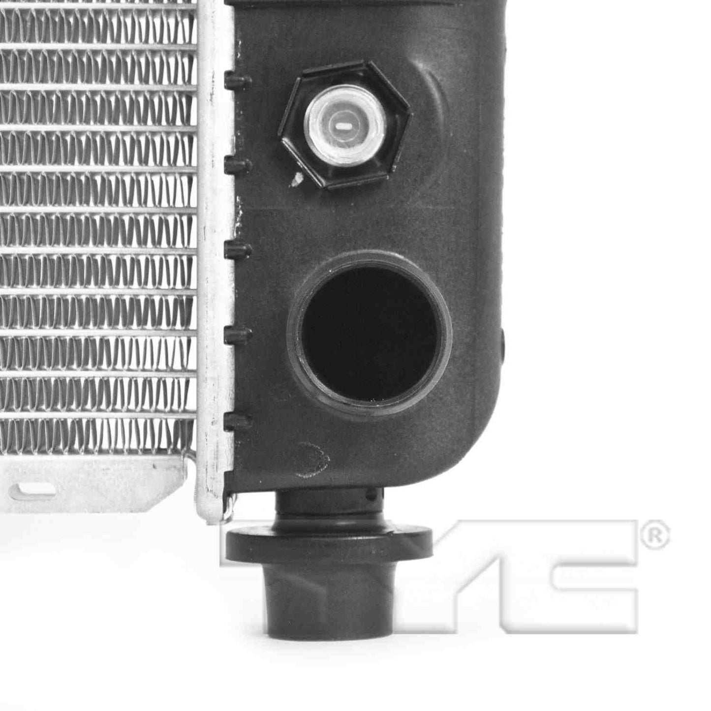 Angle View of Radiator TYC 2370