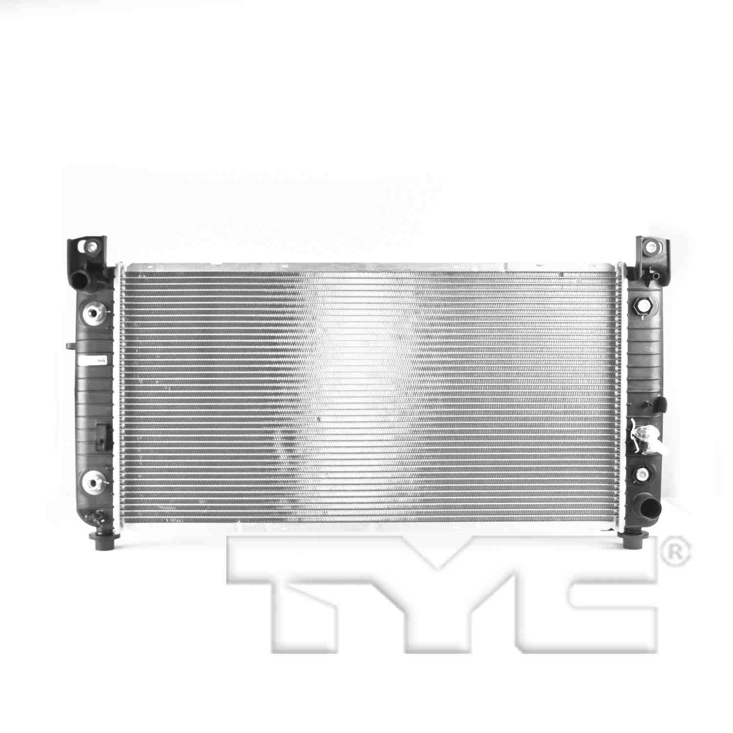 Front View of Radiator TYC 2370