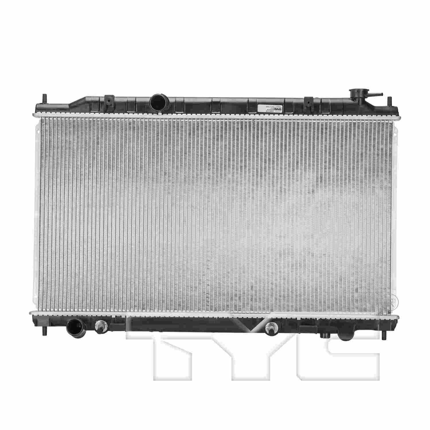 Front View of Radiator TYC 2414