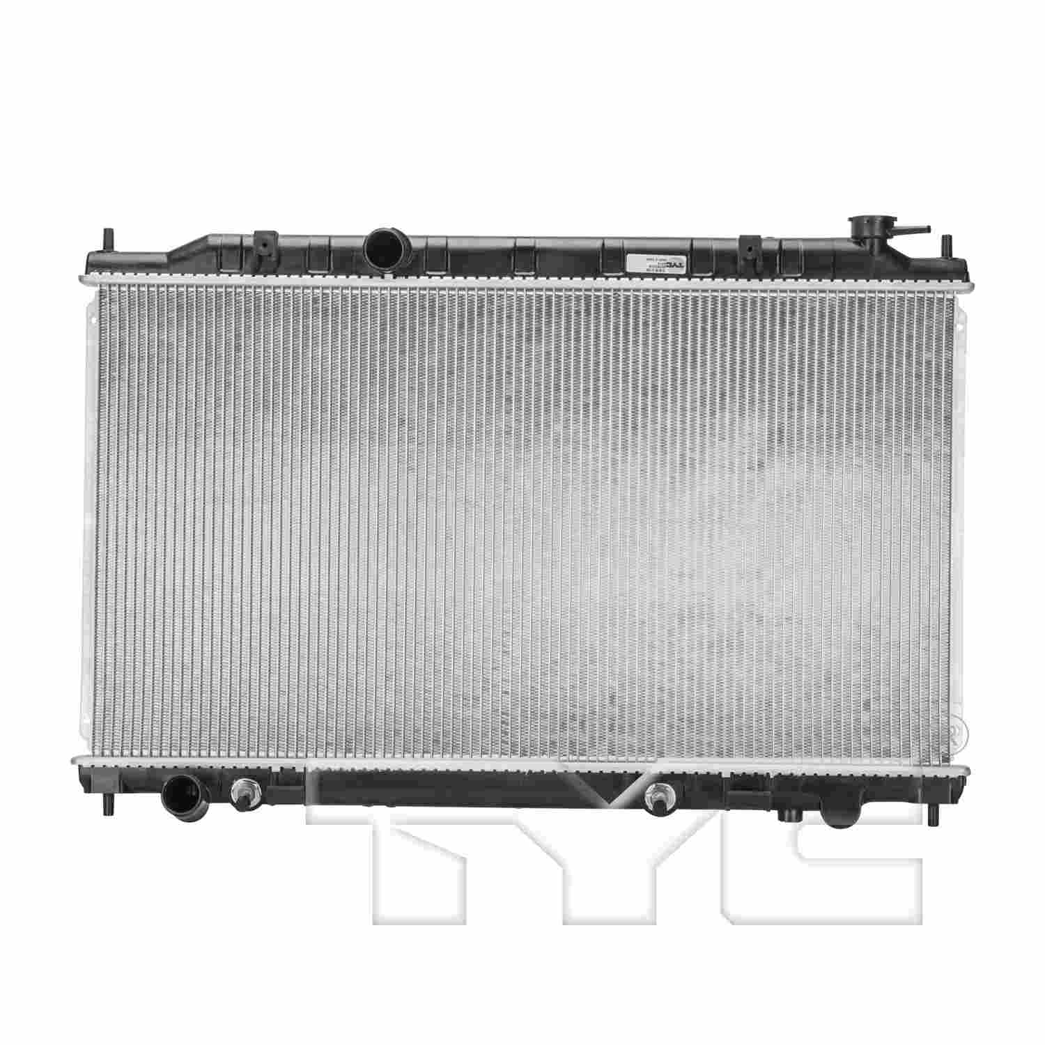 Front View of Radiator TYC 2414