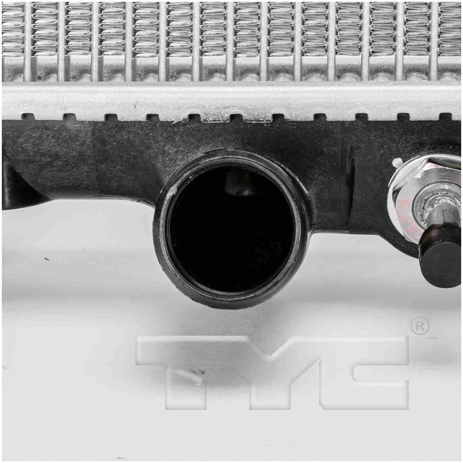 Top View of Radiator TYC 2414