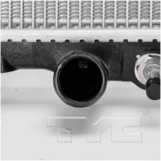 Top View of Radiator TYC 2414