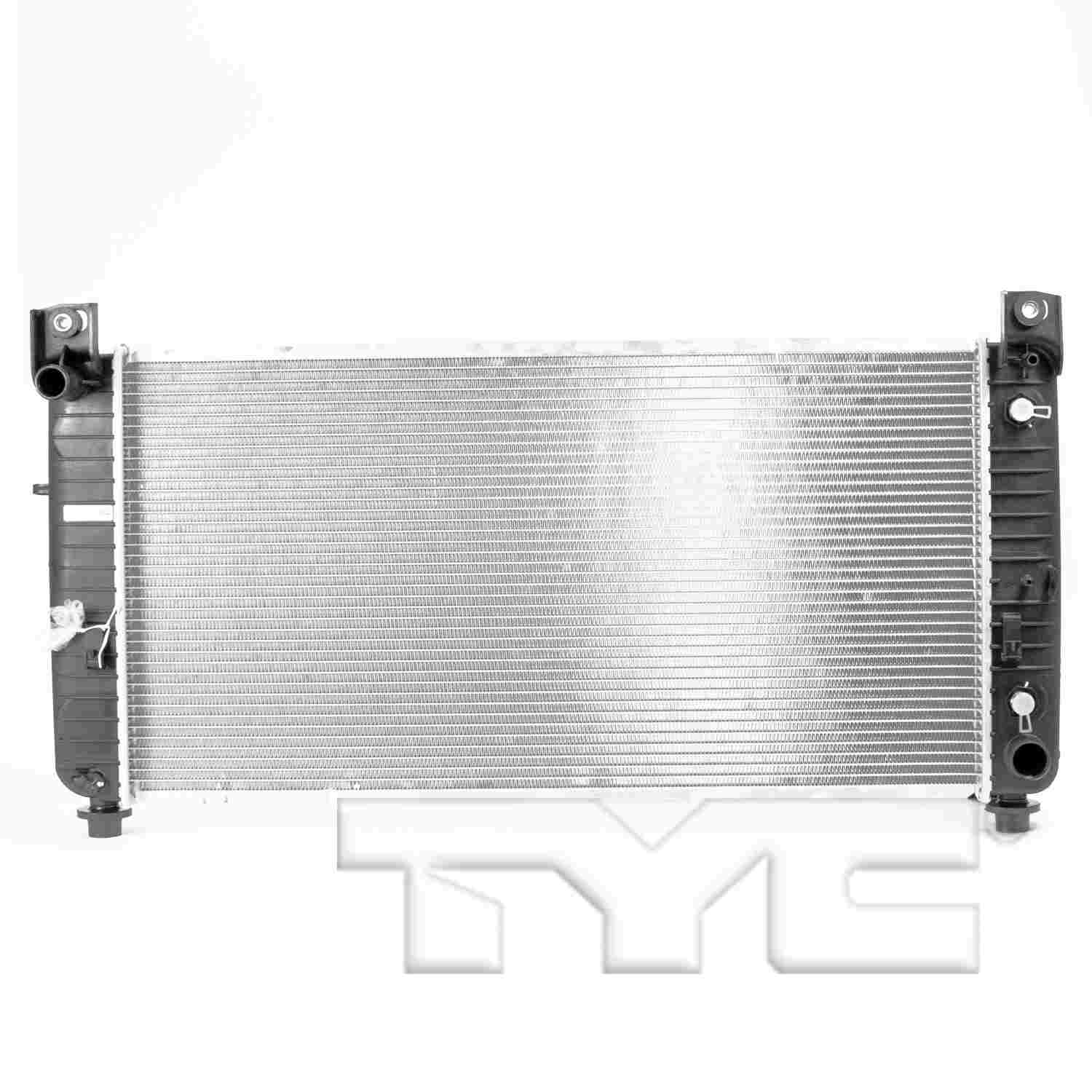 Back View of Radiator TYC 2423