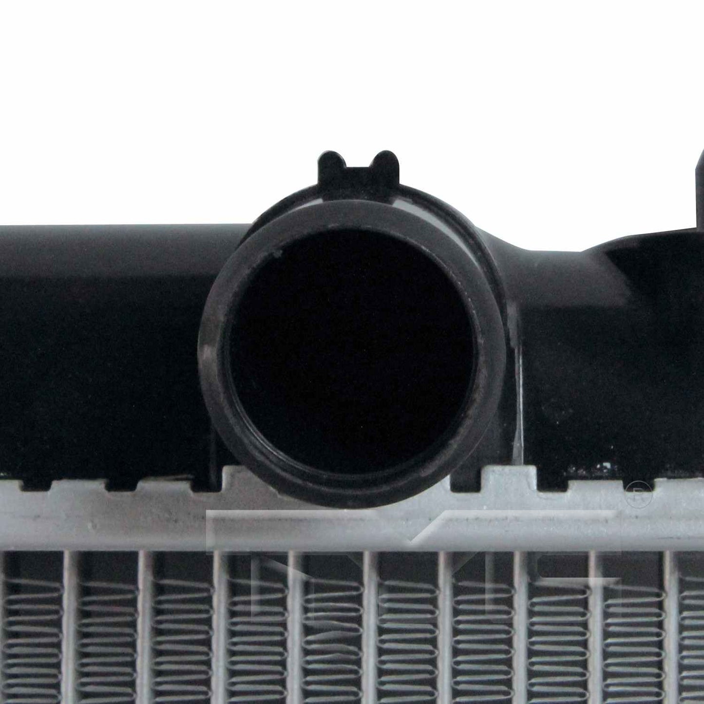 Connector View of Front Radiator TYC 2435