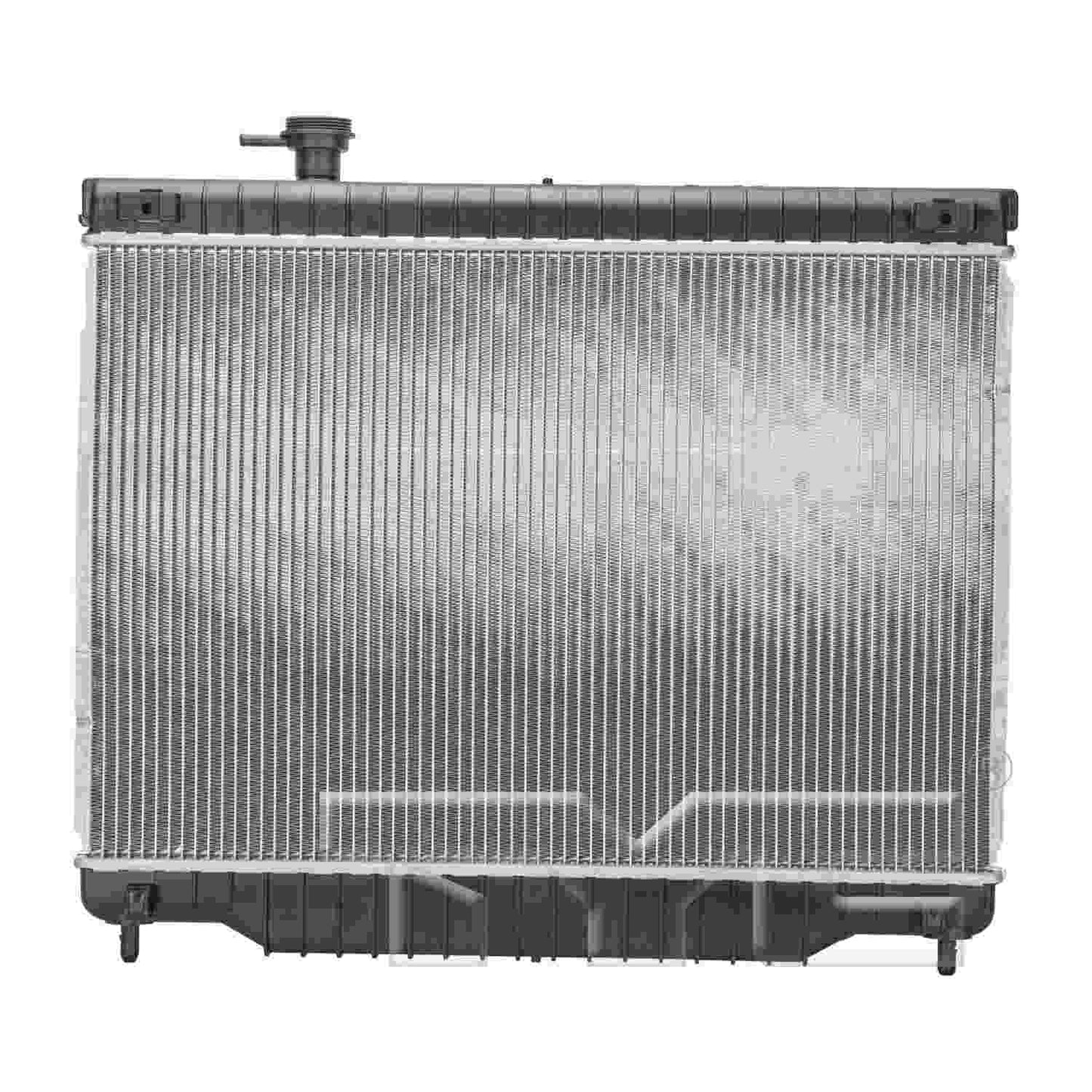 Back View of Radiator TYC 2458