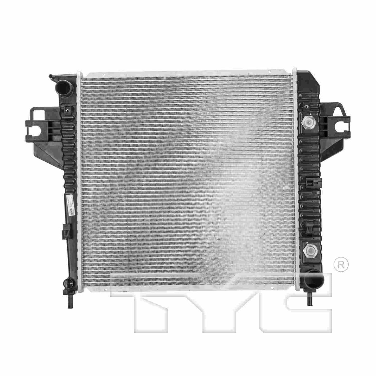 Front View of Radiator TYC 2481