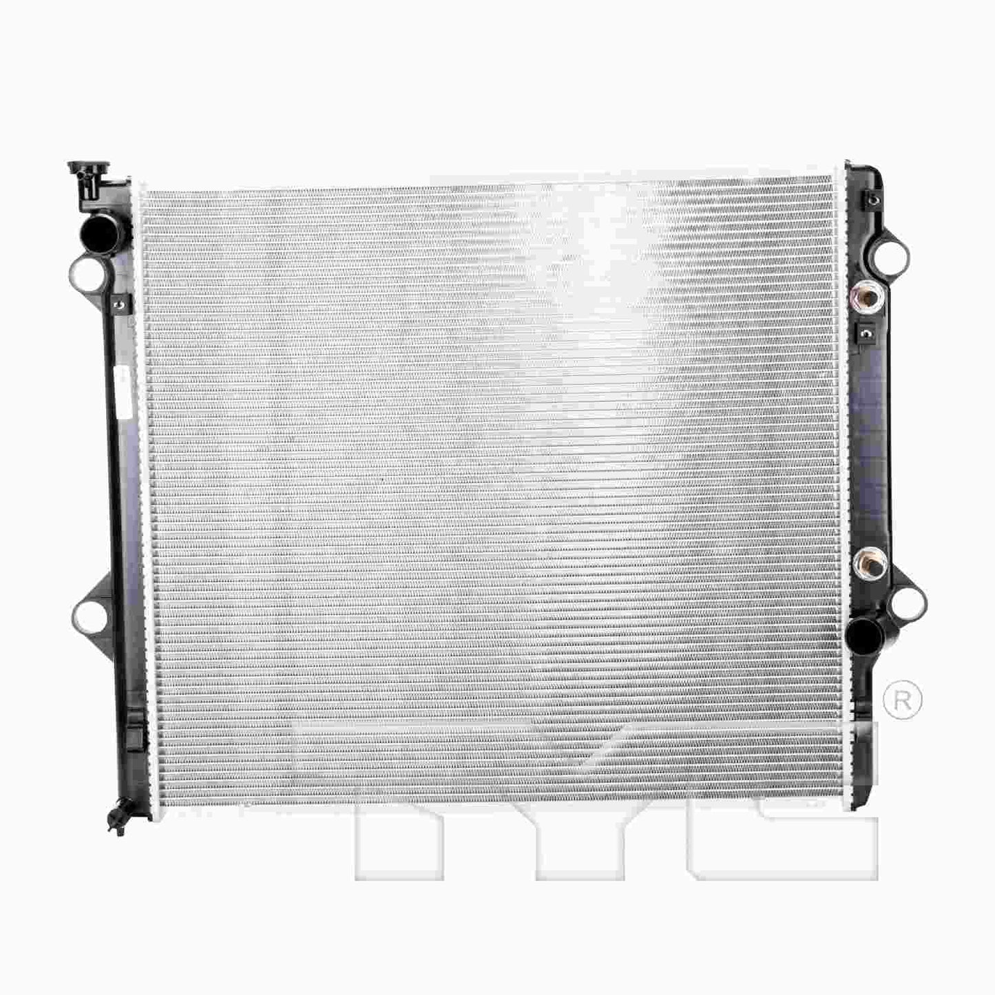 Front View of Radiator TYC 2581