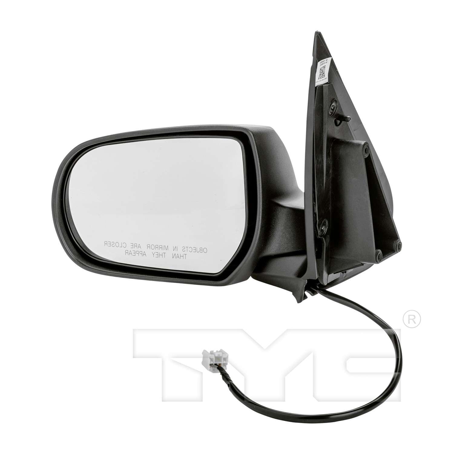 Back View of Left Door Mirror TYC 2600032