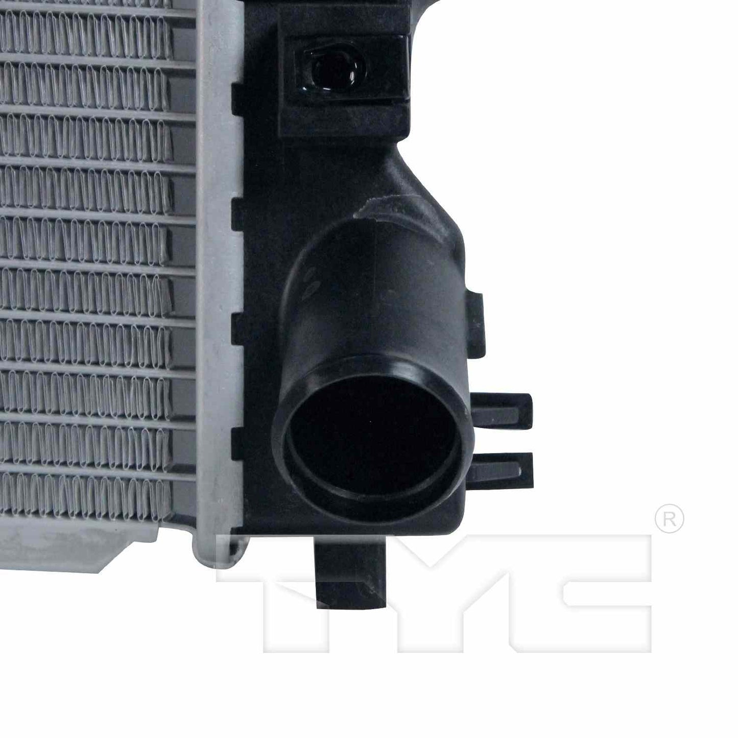 Angle View of Radiator TYC 2610