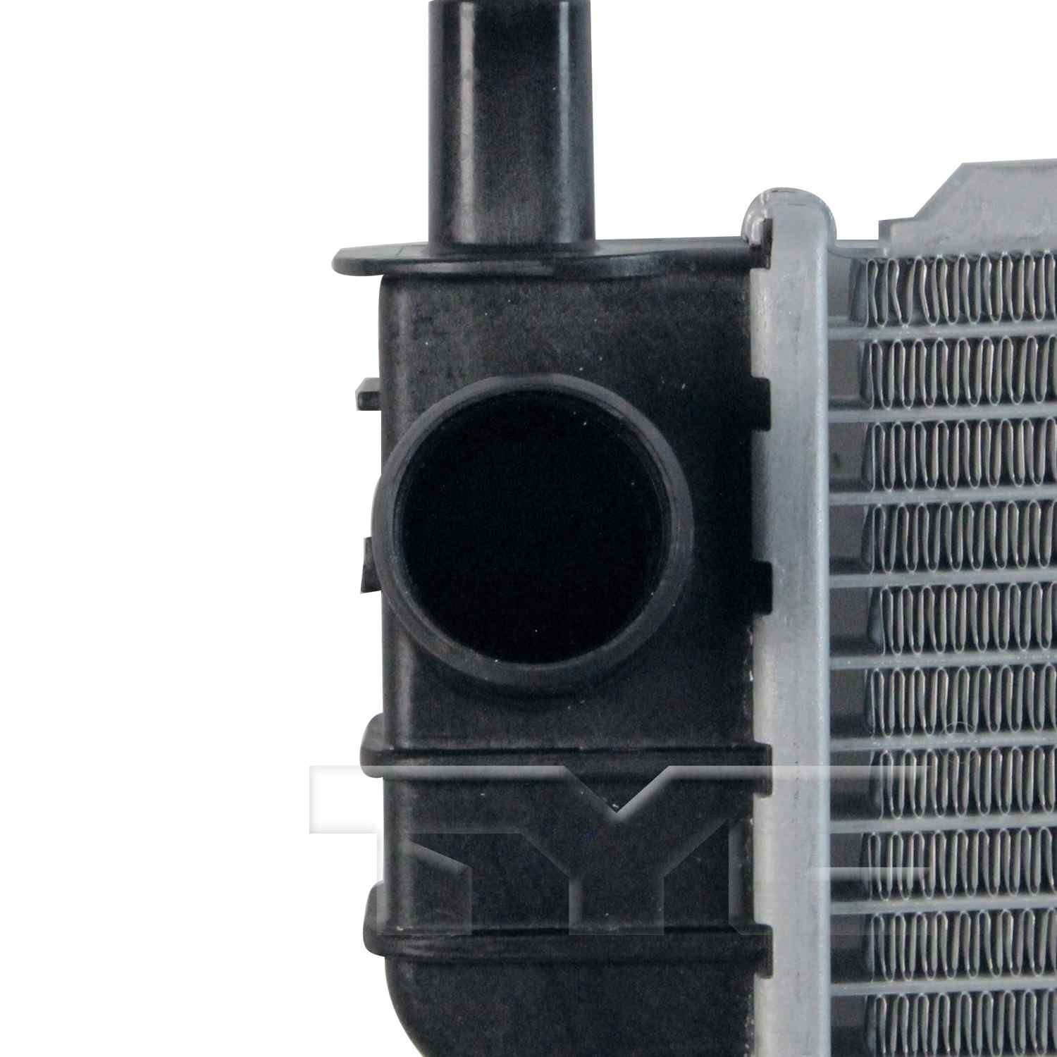 Connector View of Radiator TYC 2610